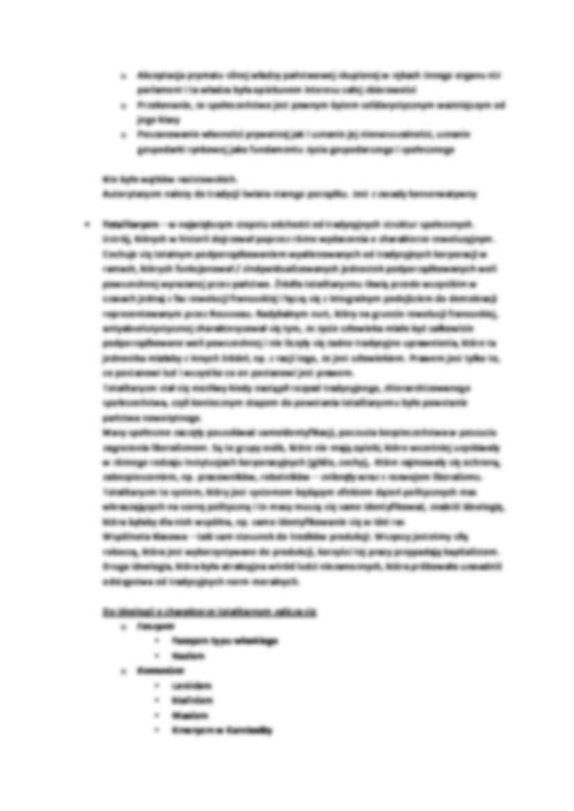 Ustroje: autorytaryzm i totalitaryzm- Opis.- Wykład. - strona 3
