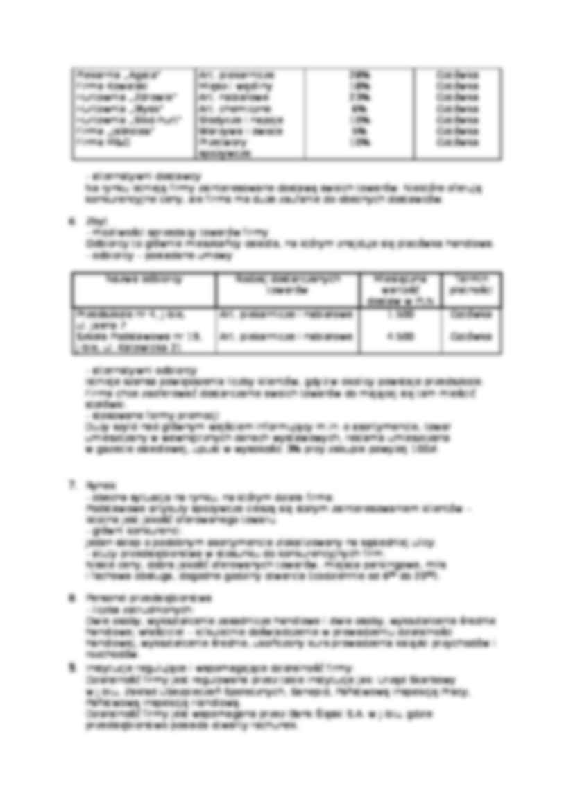 Strategia rozwoju sklepu Iglo (16 stron).doc - strona 3