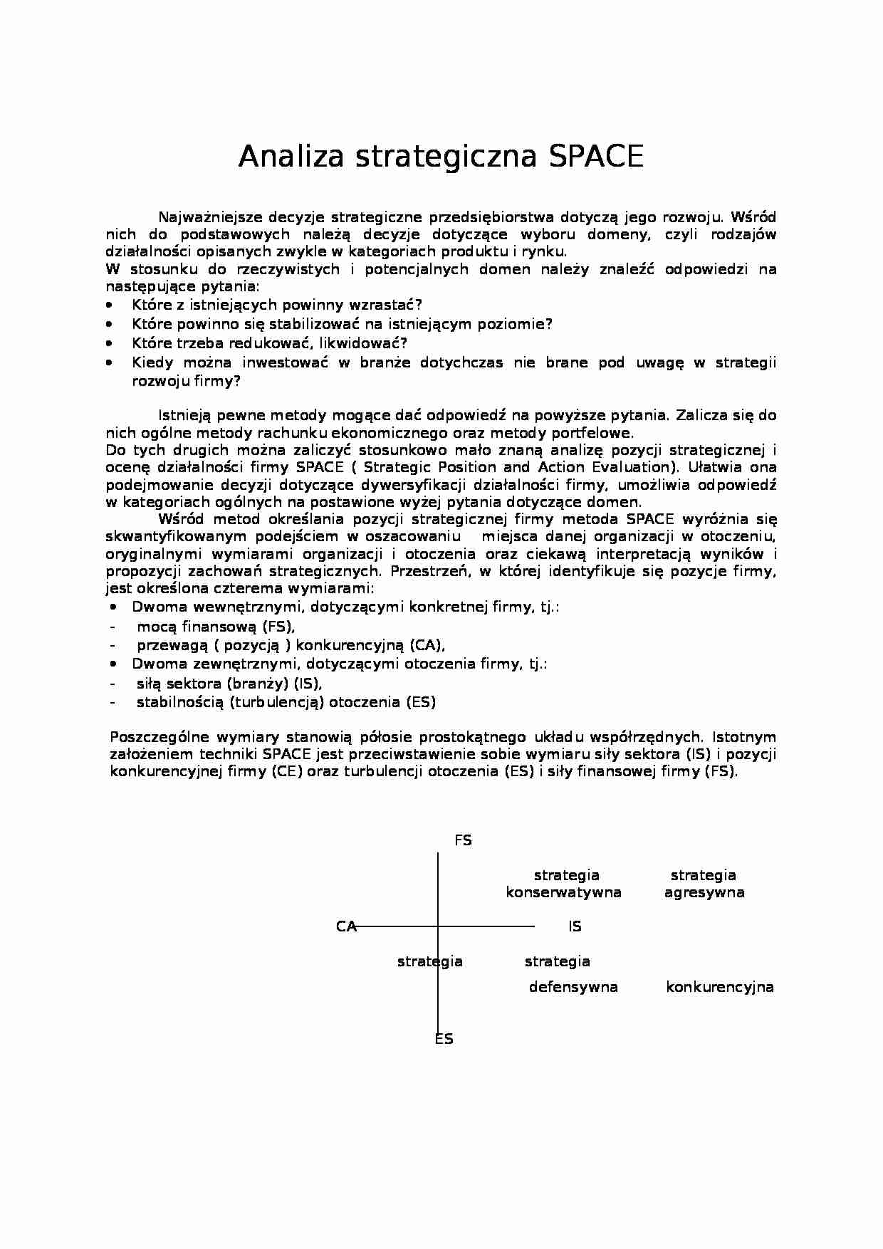 Analiza Space.doc - strona 1