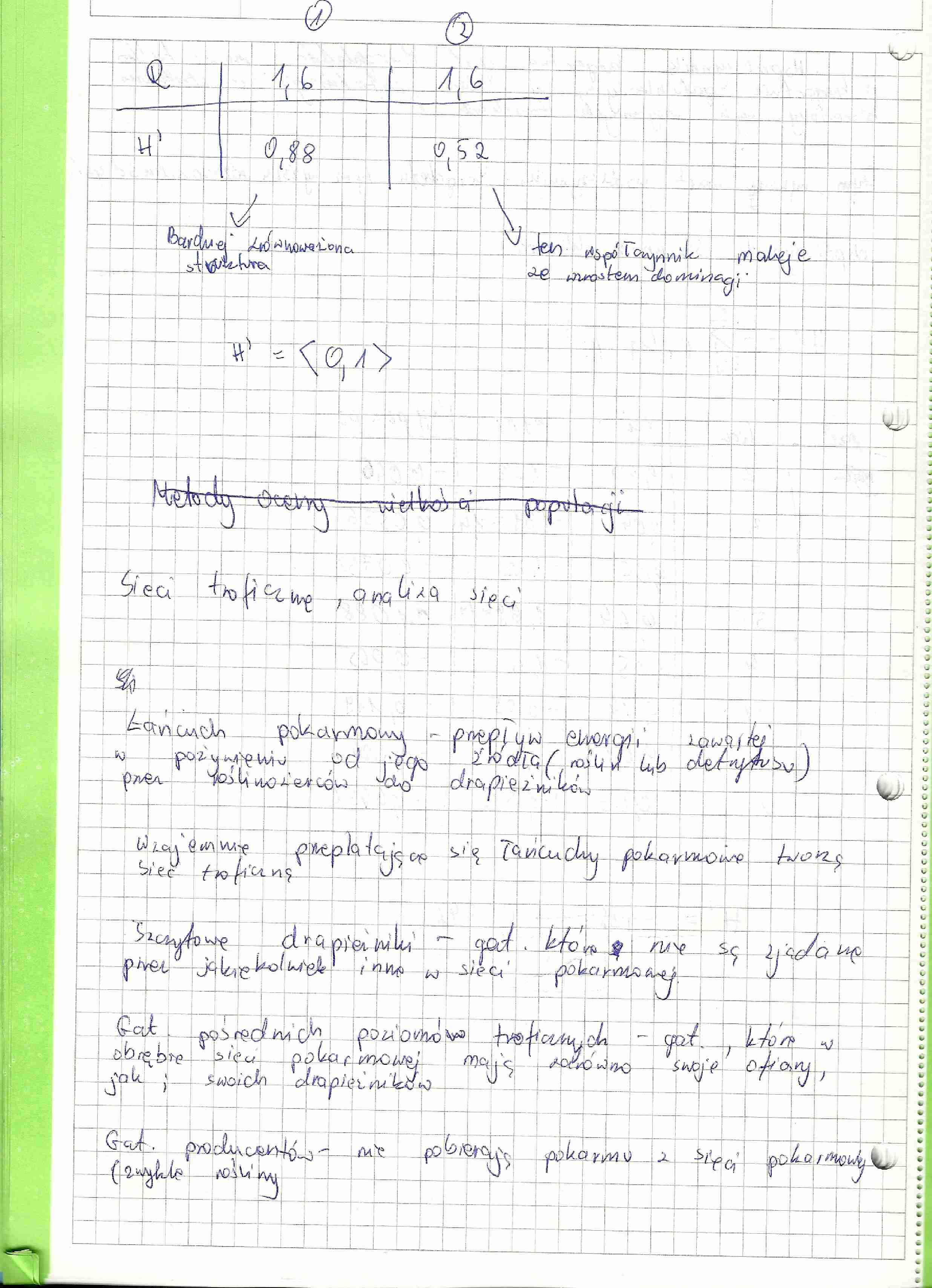 Sieci Troficzne - strona 1