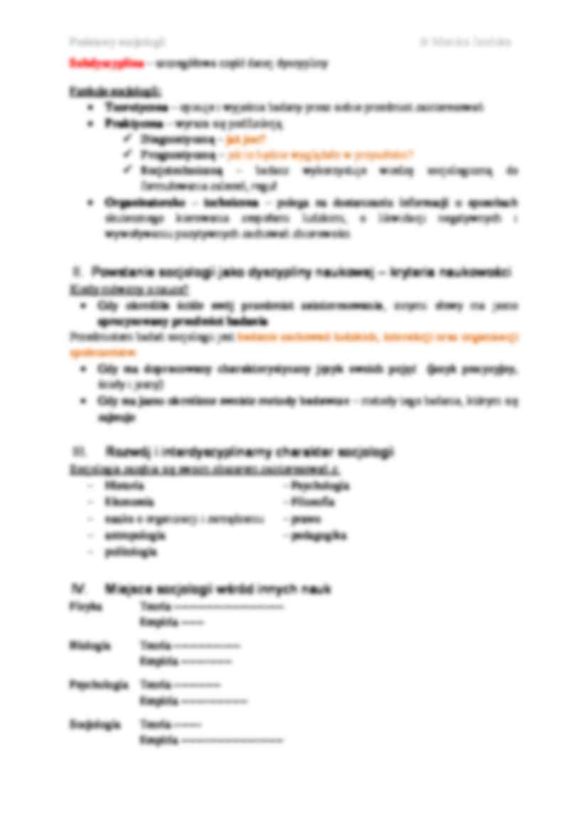 Socjologia - Rzeczywistość społeczna - strona 3