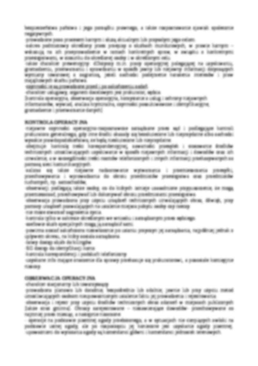 Administracja a bezpieczeństwo wewnętrzne - wykłady - strona 2