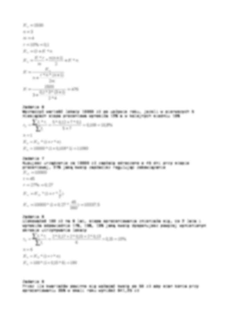 Matematyka finansowa - wykłady - strona 3