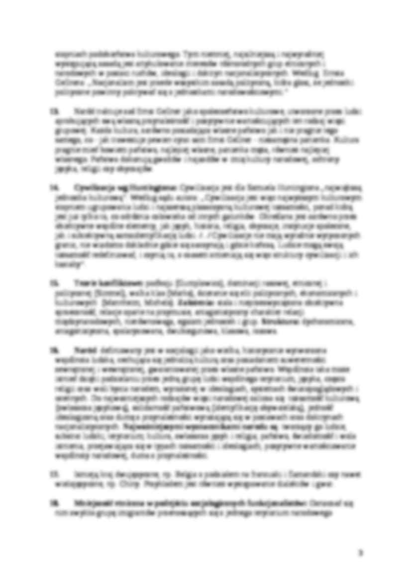 socjologia stosunków międzynarodowych - zagdnienia egzaminacyjne - strona 3