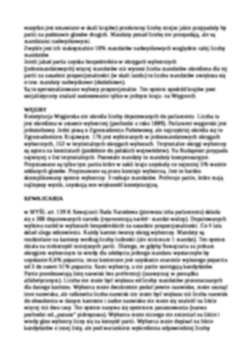 System wyborczy w najważniejszych krajach europejskich, procedura ustawodawcza we Francji i Wielkiej Brytanii - strona 3