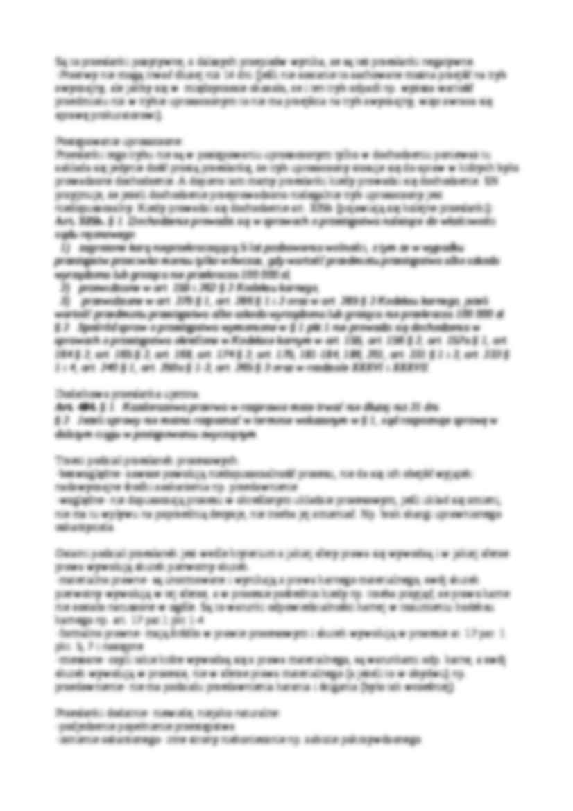 Postępowanie karne: przesłanki procesowe, sąd jako uczestnik postępowania karnego - strona 2