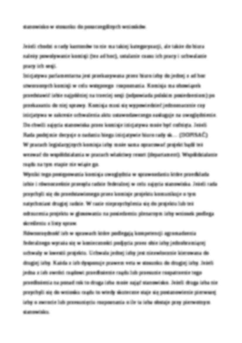 Procedura ustawodawcza: Niemcy, Szwajcaria. Władza wykonawcza: Wielka Brytania - strona 3