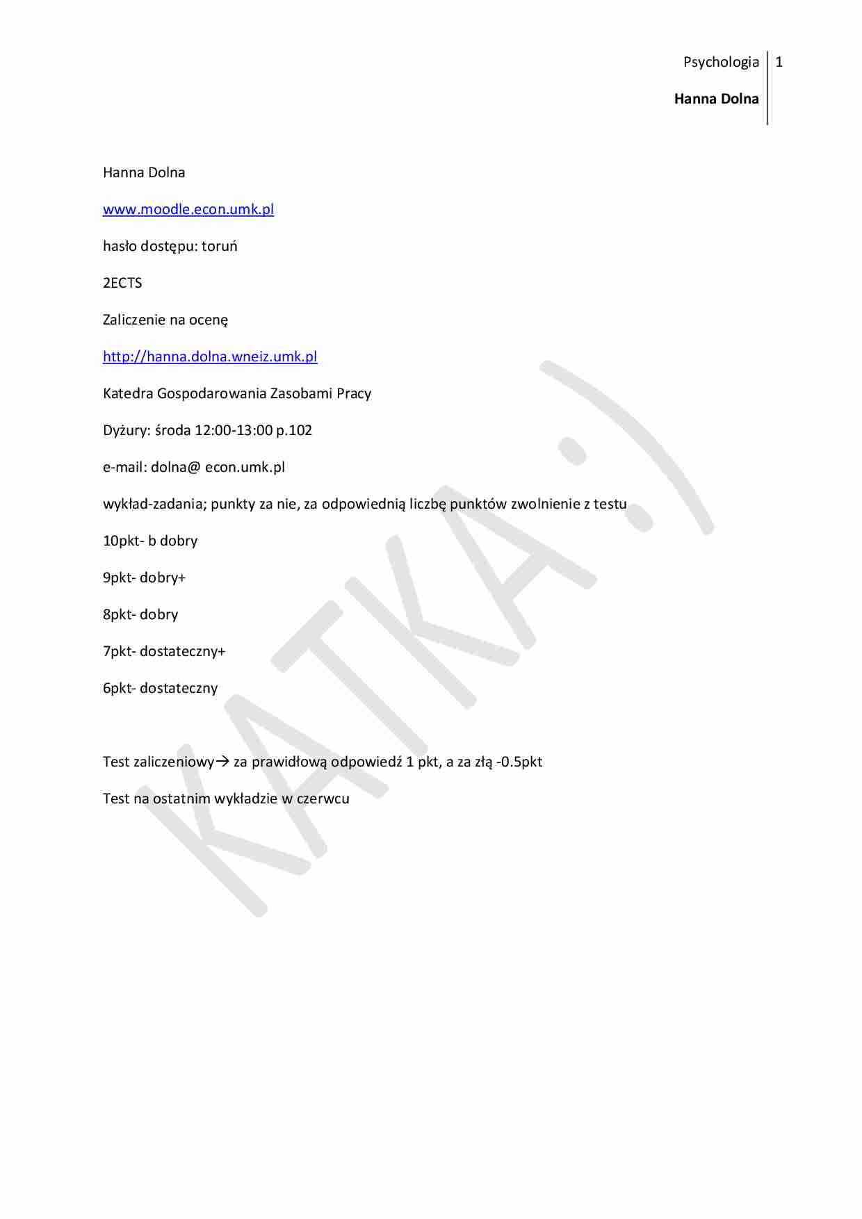 umk wneiz psychologia - strona 1