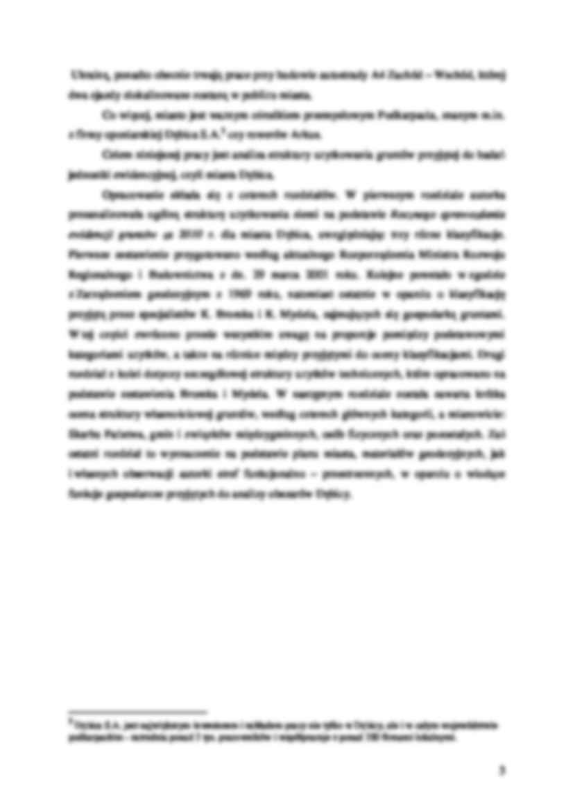 Analiza struktury użytkowania gruntów - strona 3