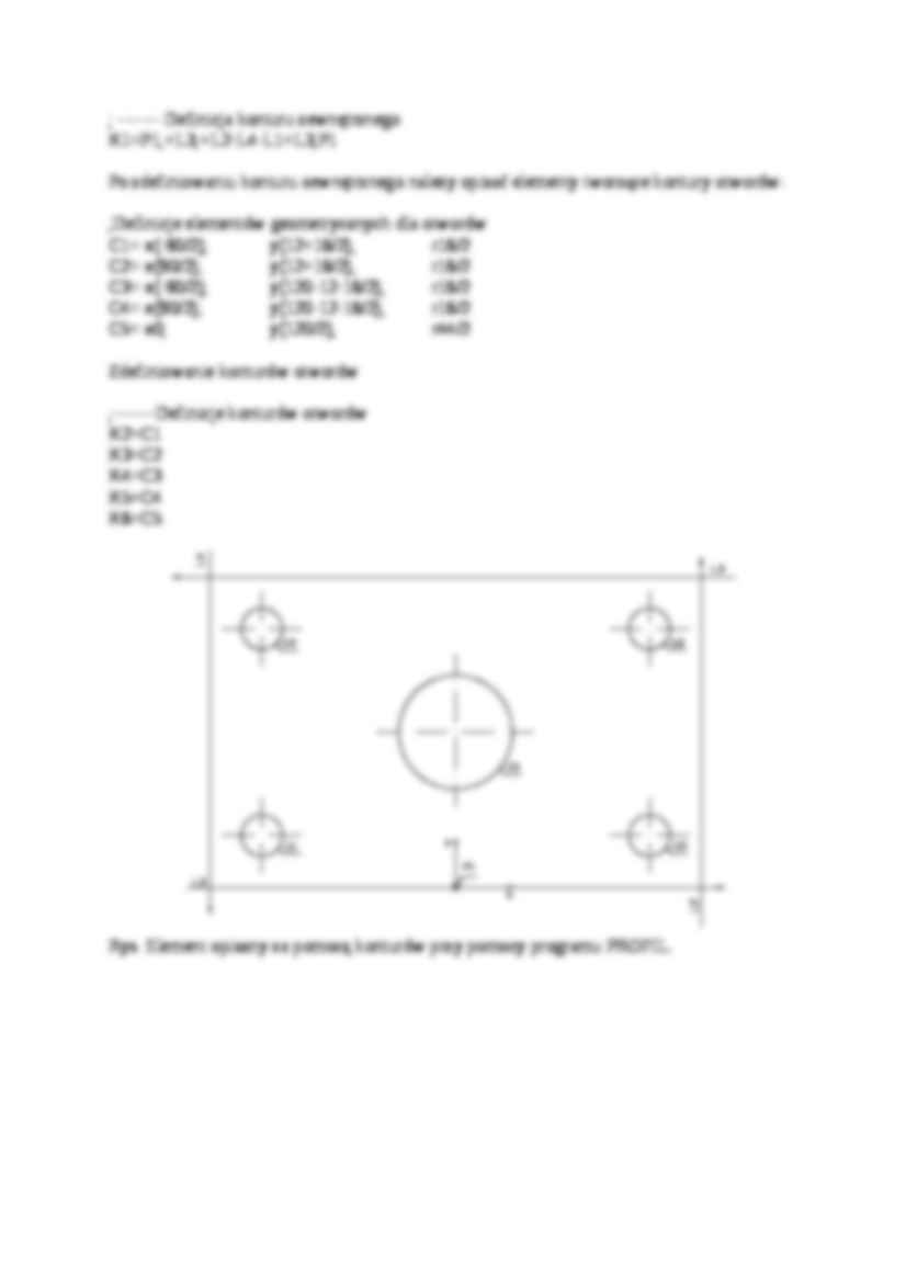 Projekt z przedmiotu TBM wykonany w programie PROFIL - strona 3