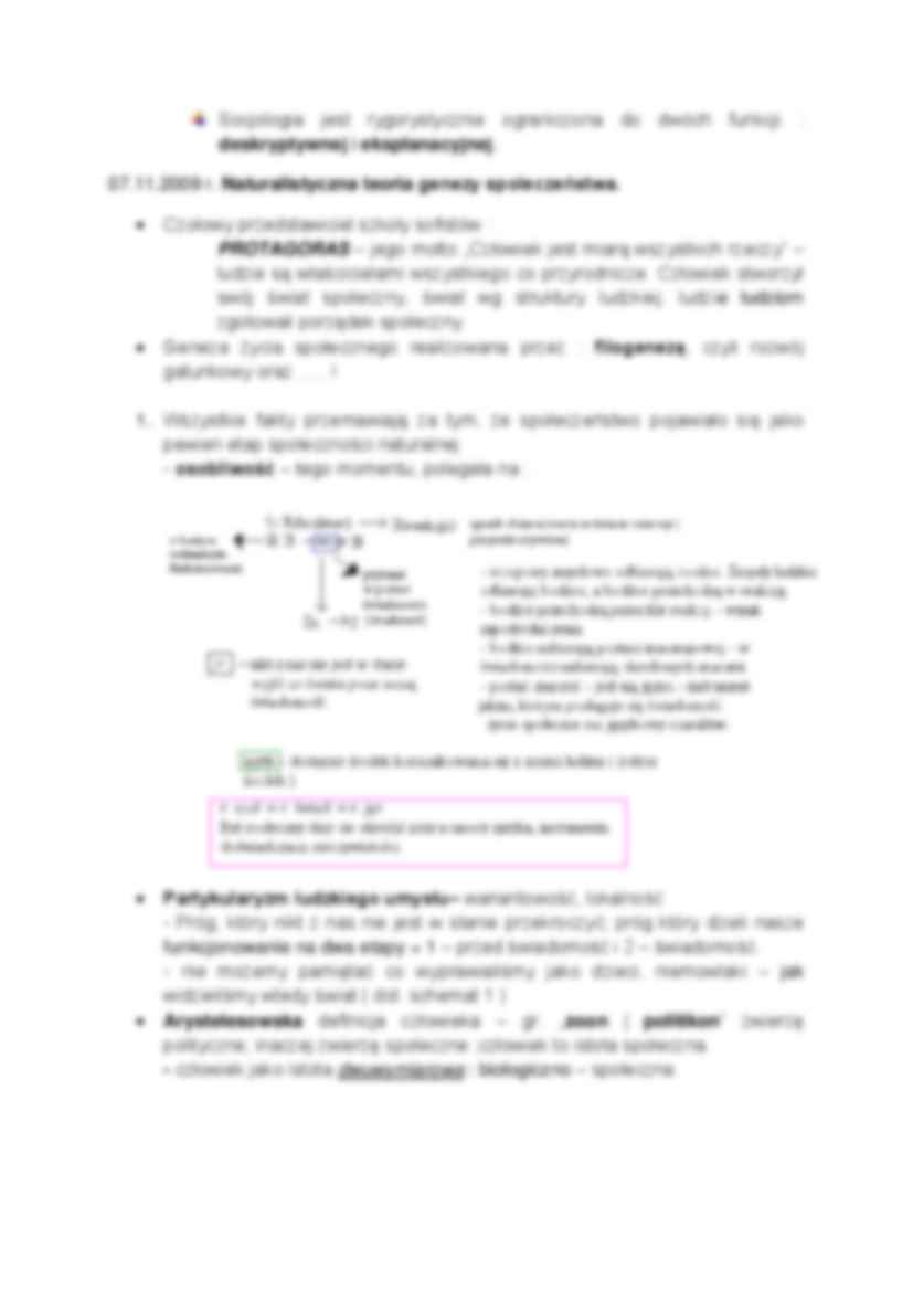 notatki z wykładów z socjologii - strona 3