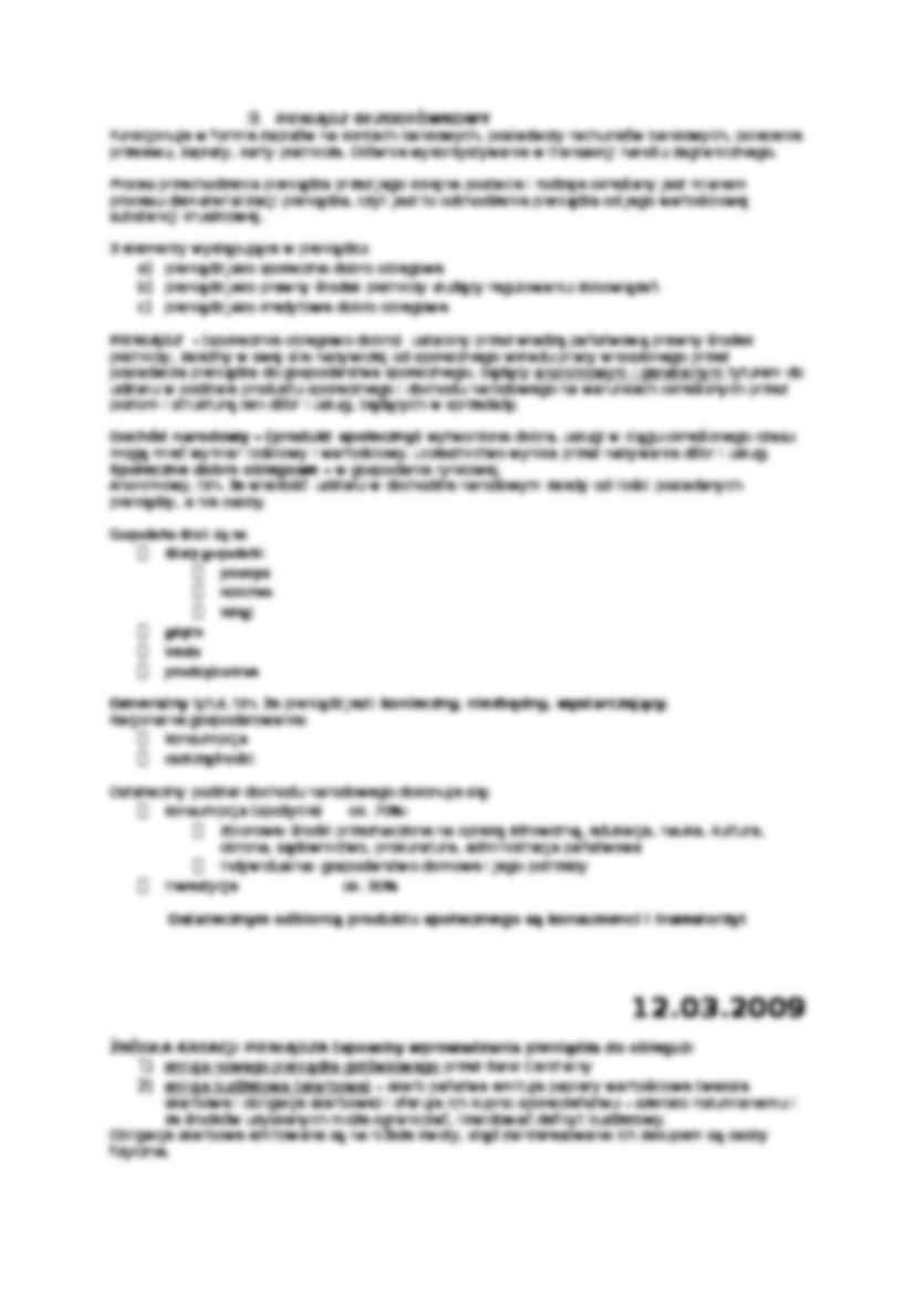 Finanse - wykłady, dr Jolanta Juza - strona 3