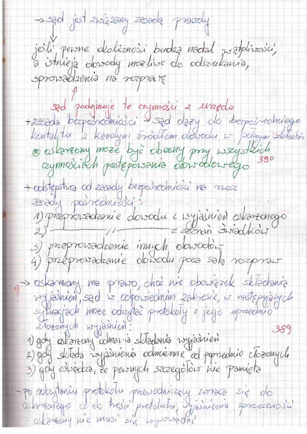 Postępowanie Karne - część szczególna - strona 1