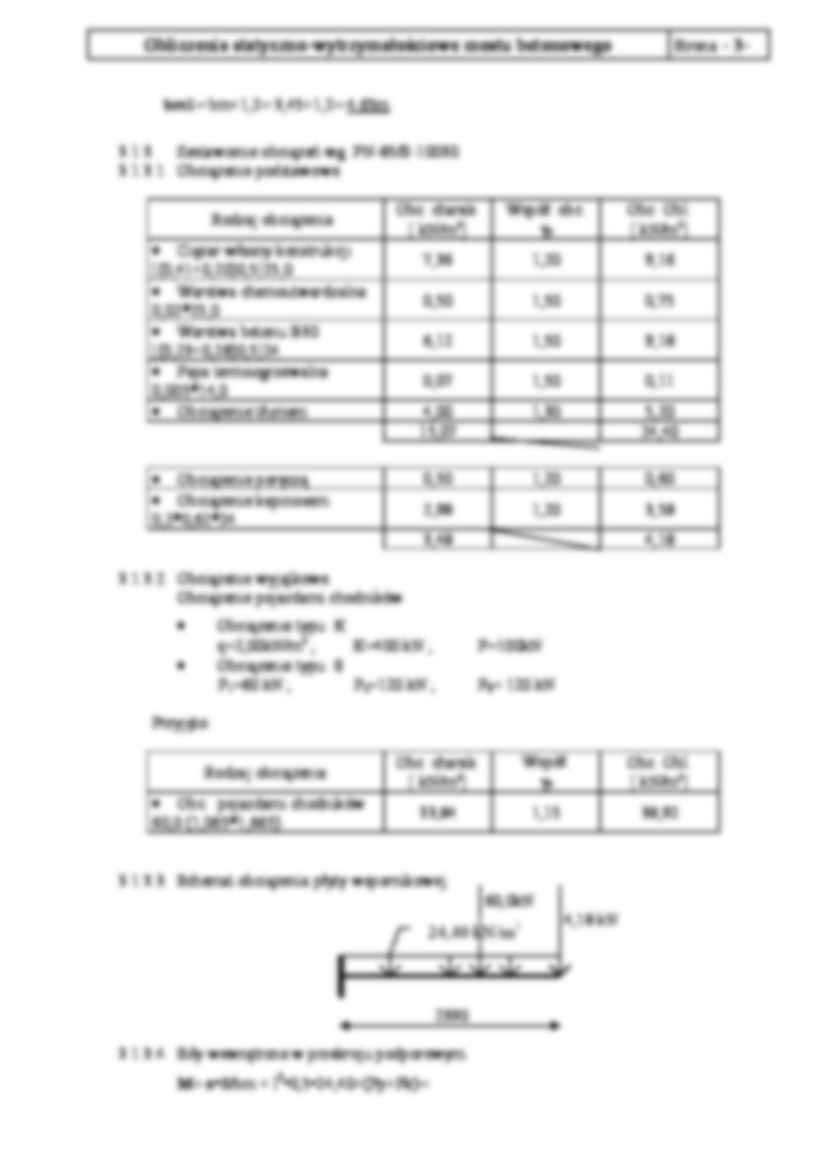 obliczenia mostu betonowego - strona 3
