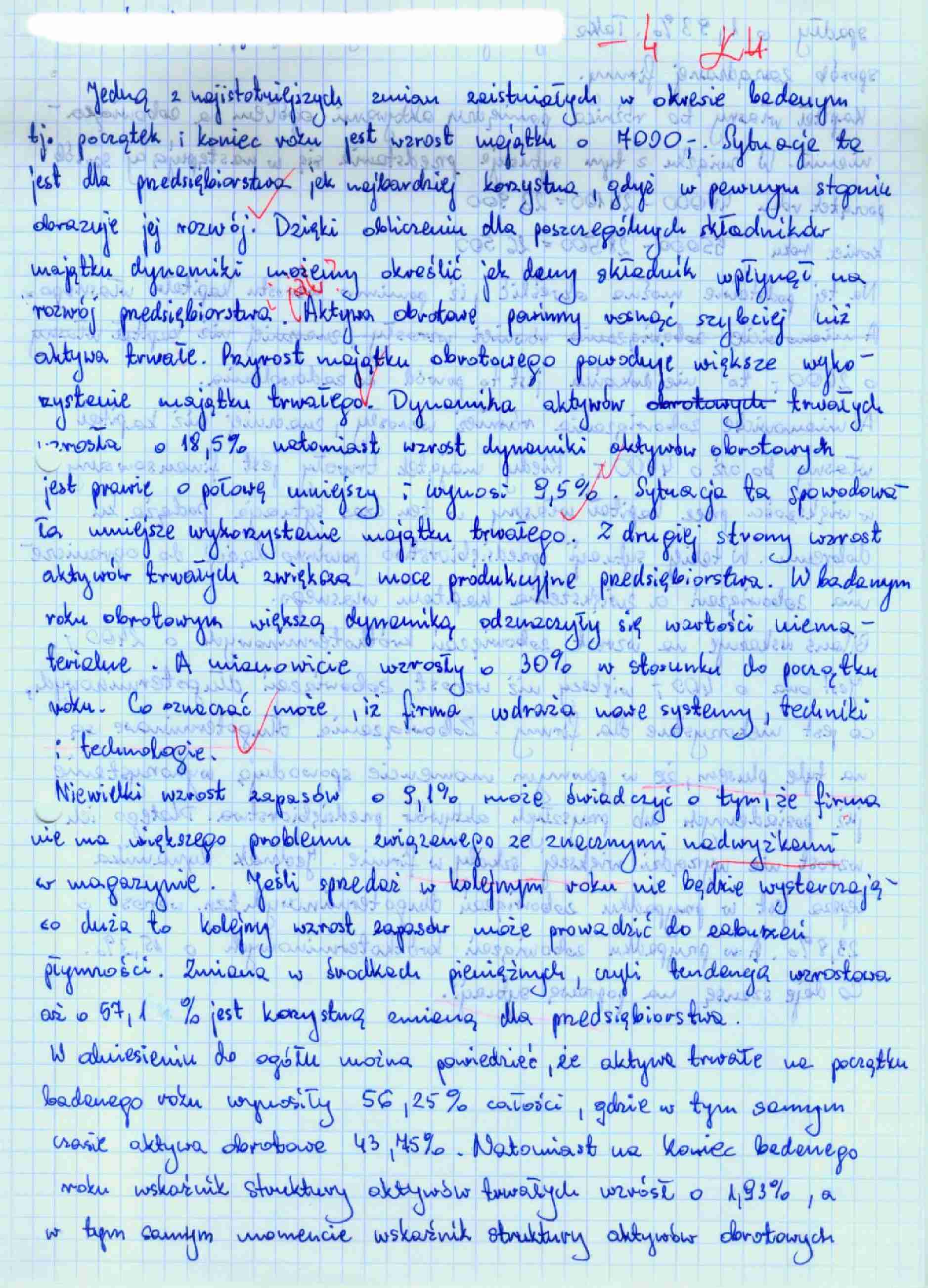 Analiza Finansowa - ćwiczenia - strona 1