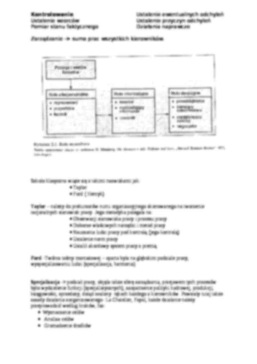 Organizacja i zarządzanie - ćwiczenia - strona 2