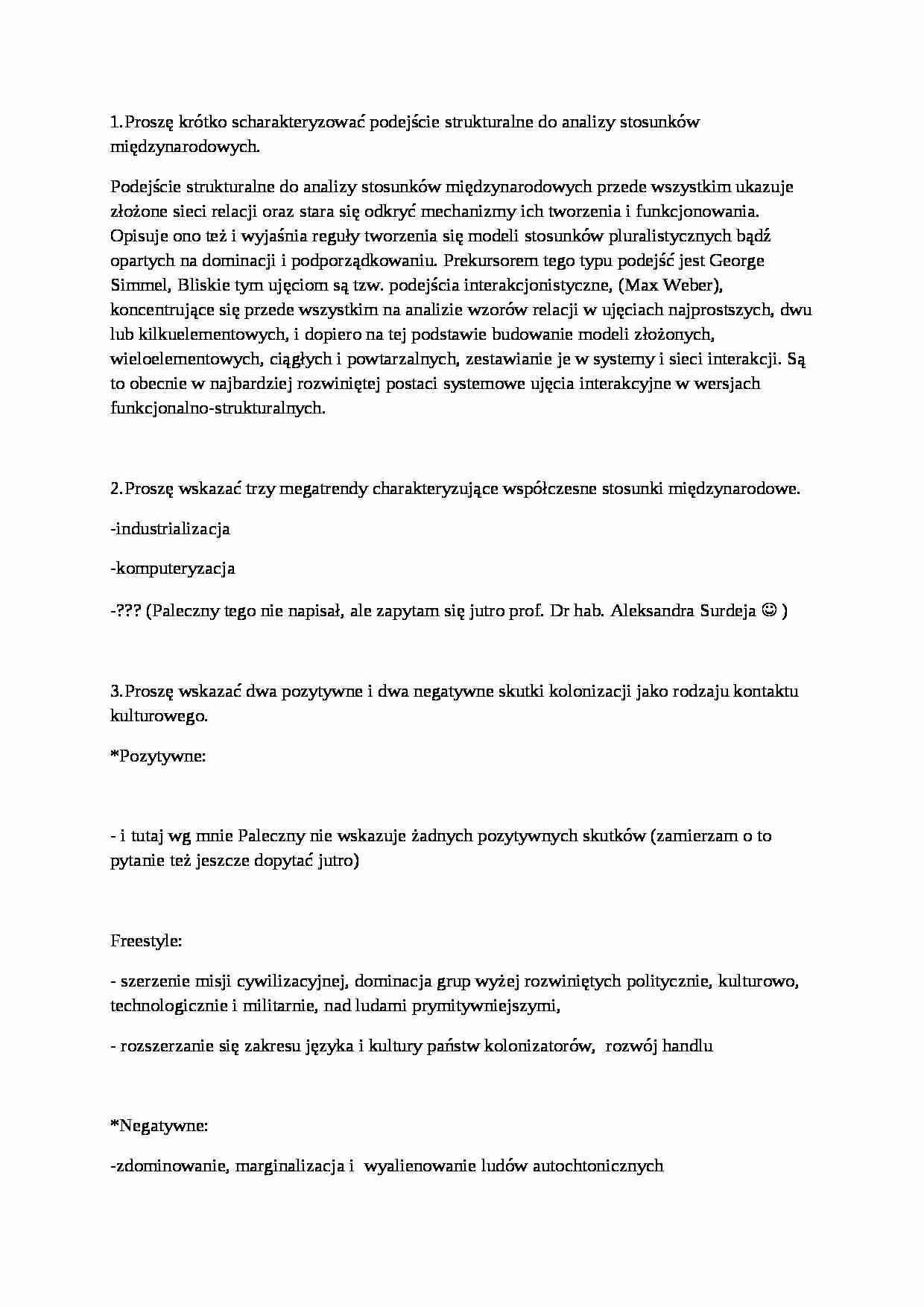 Socjologia różne - strona 1