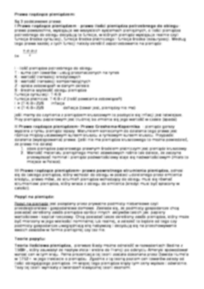 Notatki + referat o teorii Friedmana - strona 2