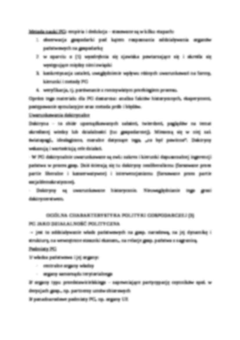 Polityka Gospodarcza - PKB jako wskaźnik - strona 2