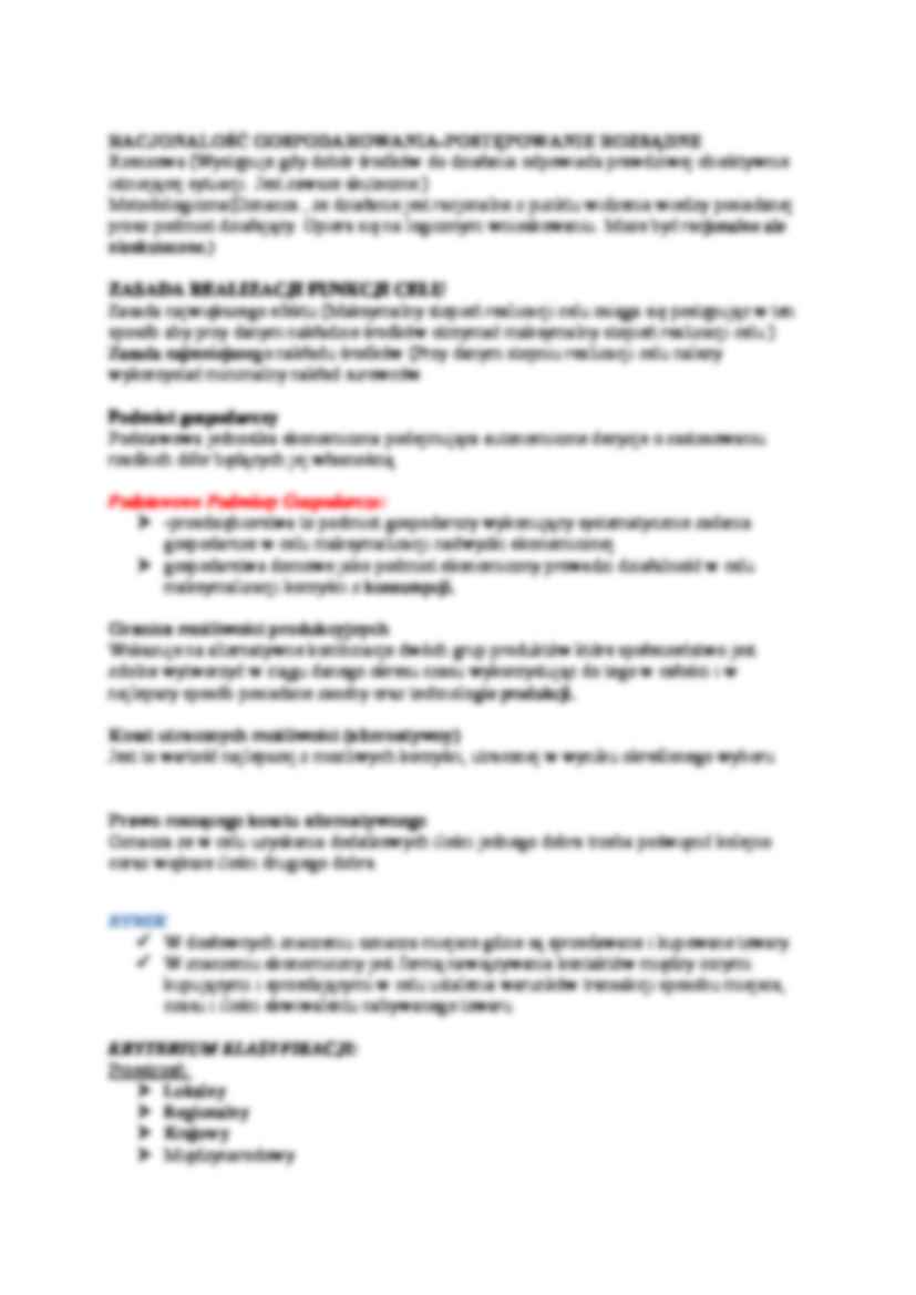 Podstawy mikroekonomii - materiały z ćwiczeń - strona 3