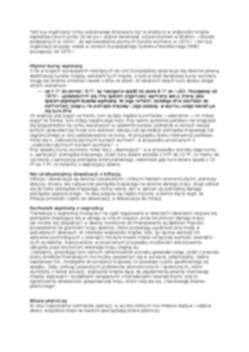 Bilans płatniczy i wymiana międzynarodowa - strona 3