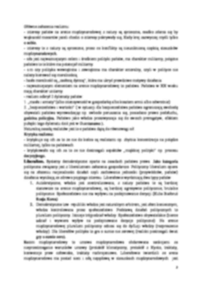 Stosunki międzynarodowe - strona 2