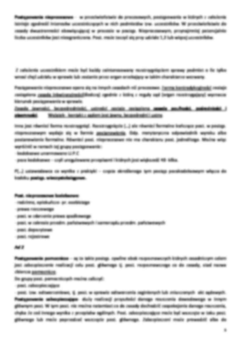 Zarys postępowania cywilnego  - strona 3