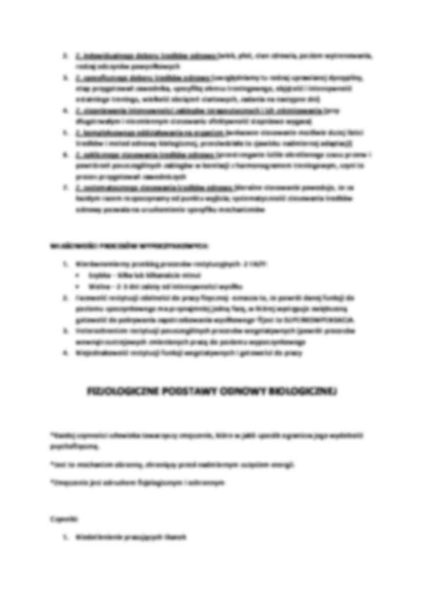 Odnowa biologiczna - wykłady - strona 2