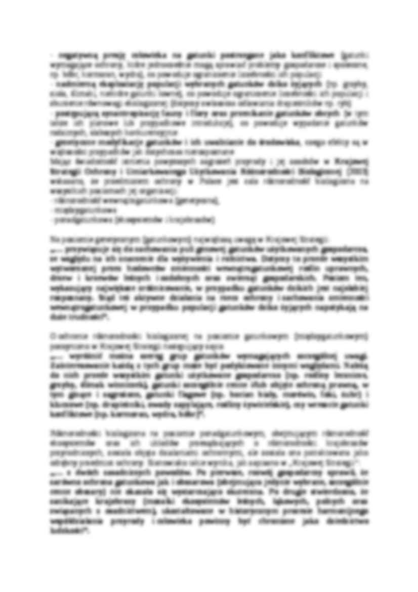 Ochrona przyrody i edukacja ekologiczna - wykłady - strona 3