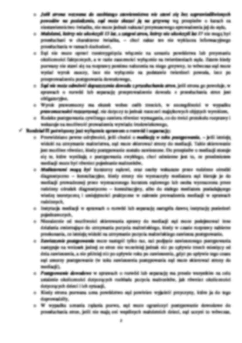 Postępowanie odrębne w procesie cywilnym - strona 2