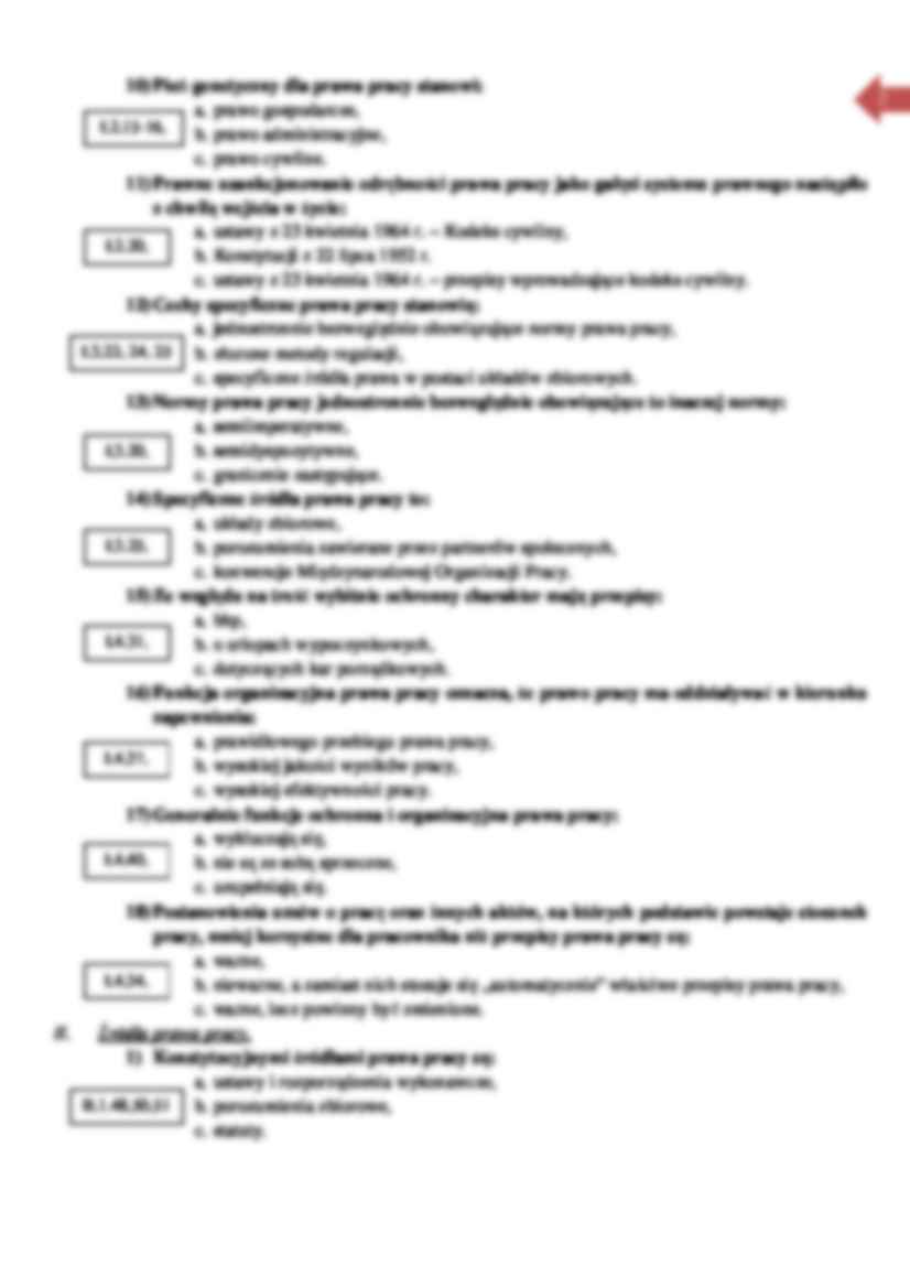 Prawo pracy - pytania egzaminacyjne - strona 2