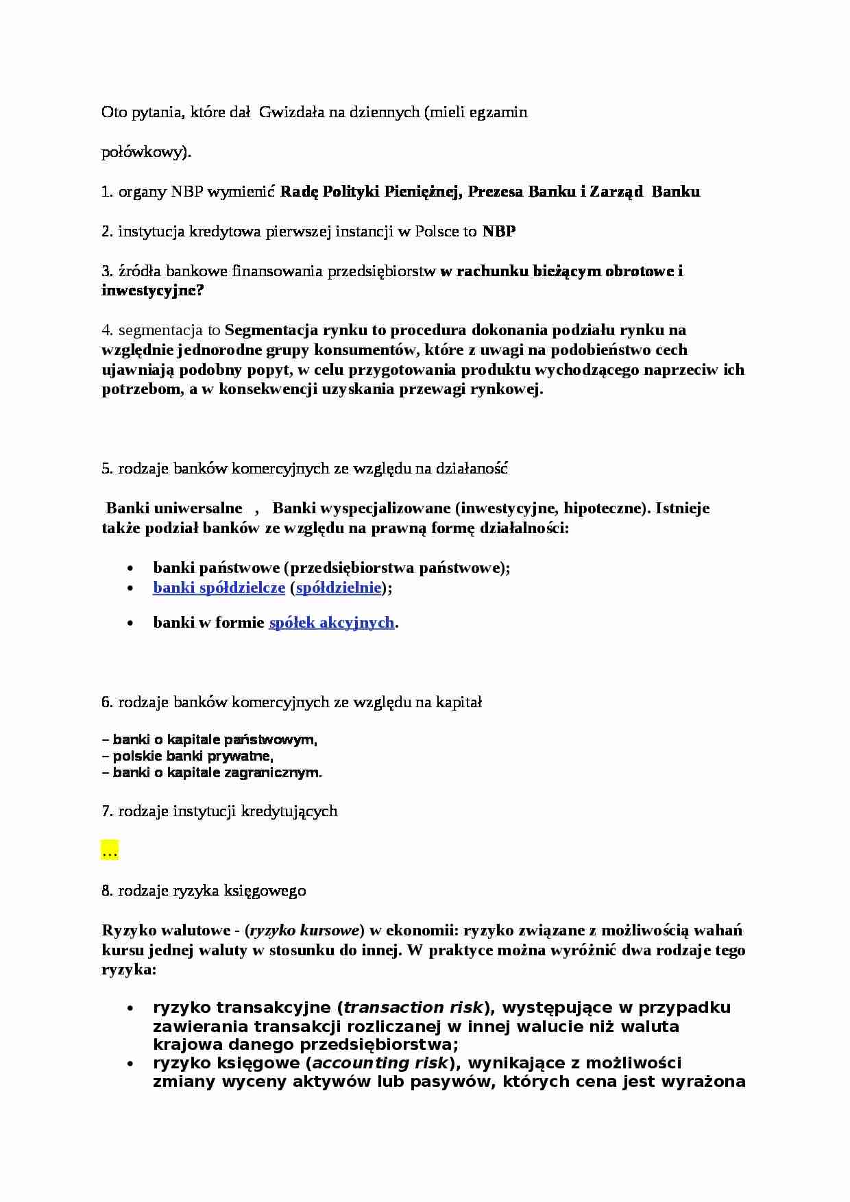 egzamin - prof. dr hab. Jerzy Gwizdała - strona 1