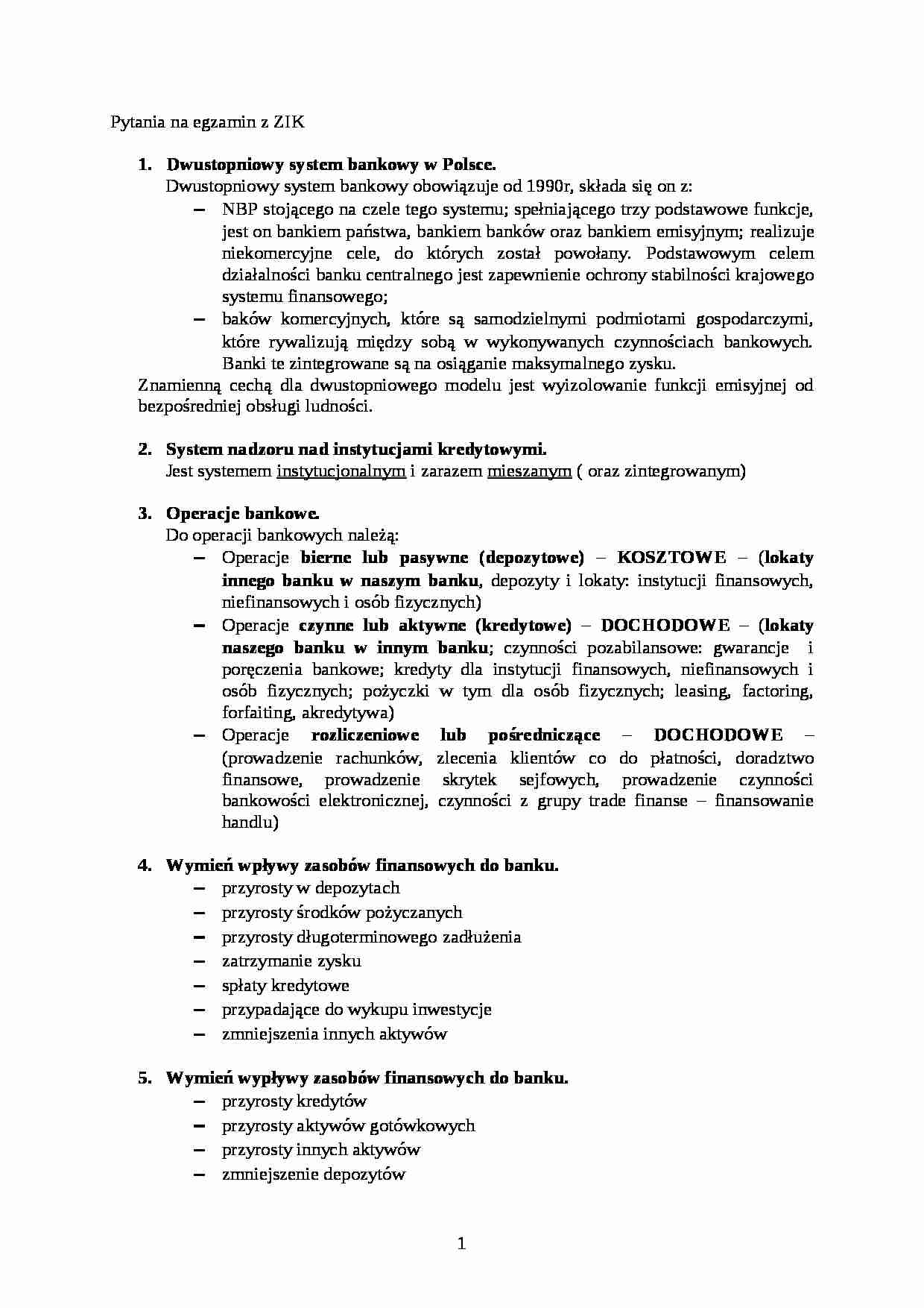 egzamin - prof. dr hab. Jerzy Gwizdała część 2 - strona 1