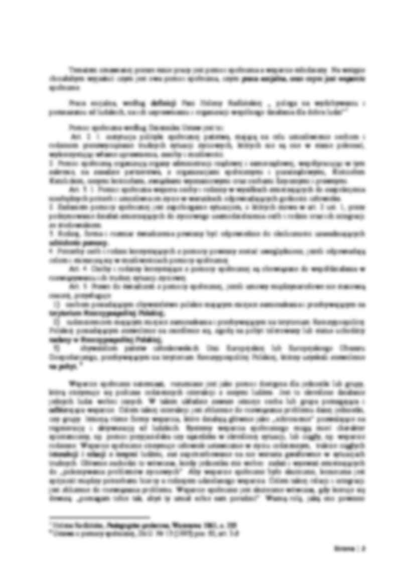 Pomoc społeczna a wsparcie młodzieży - strona 2