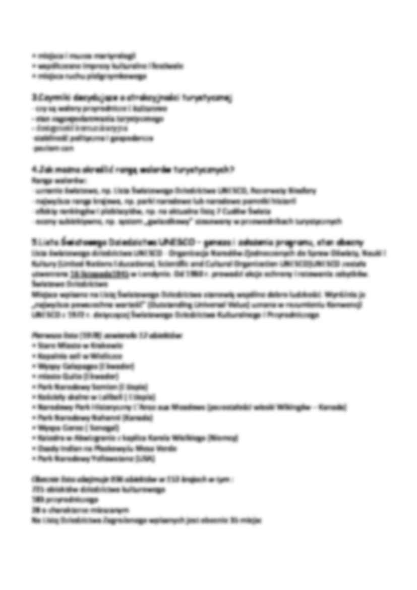 Geografia turystyczna - materiały - strona 2
