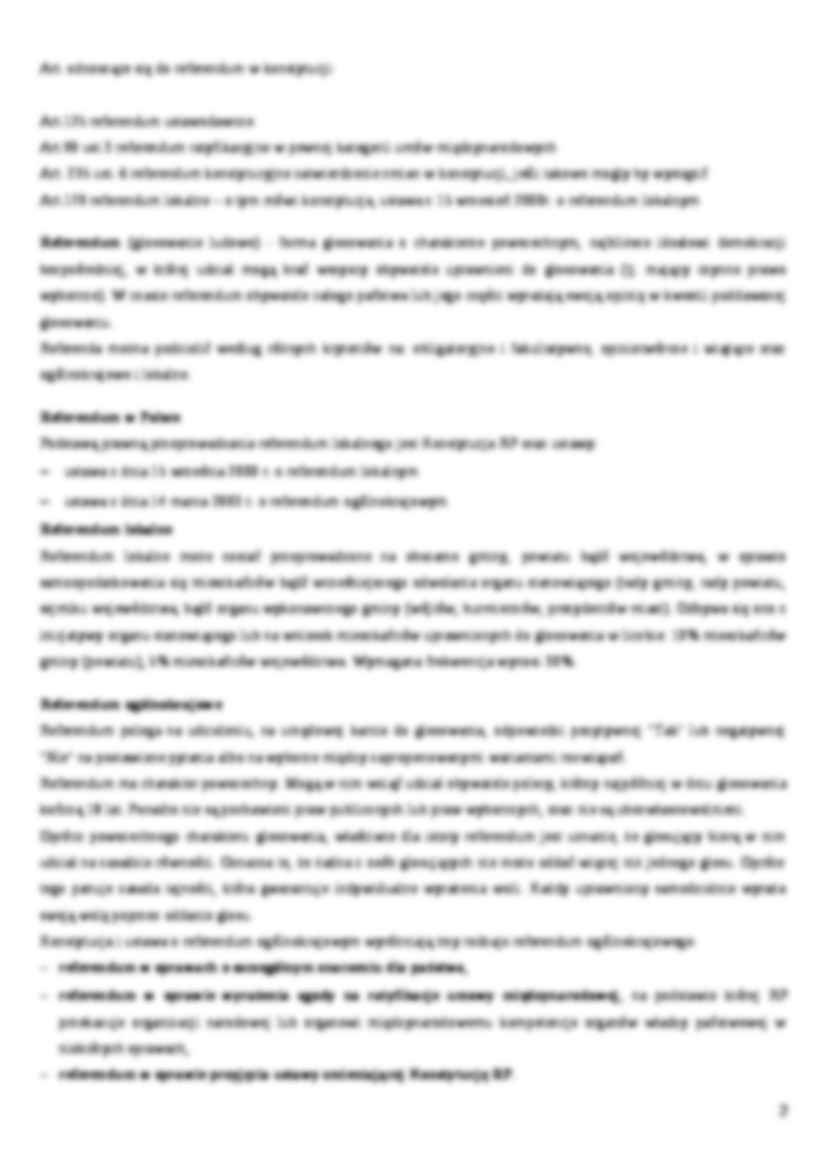 Zasady ustroju politycznego - strona 2