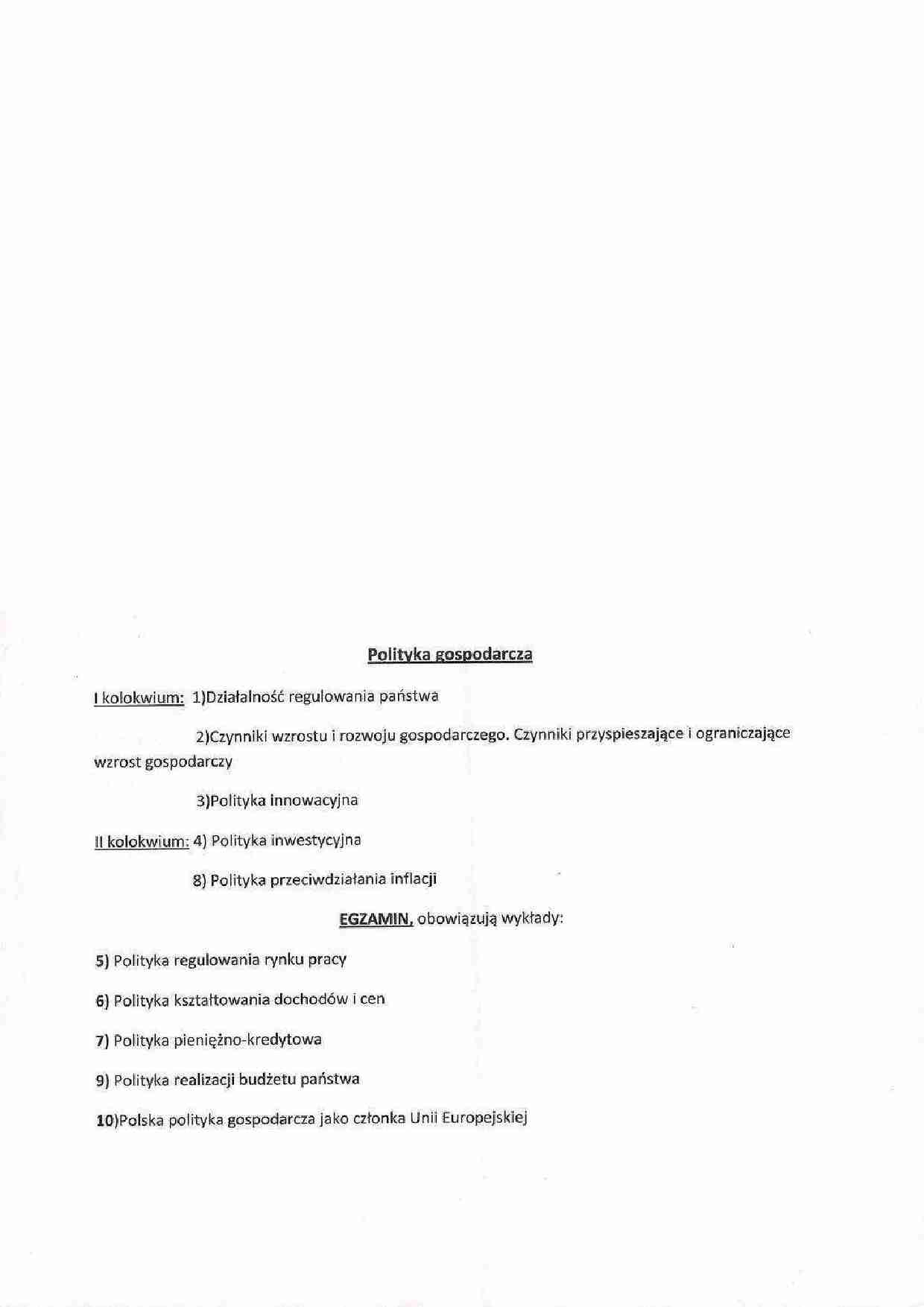 Polityka Strukturalna - referat - strona 1