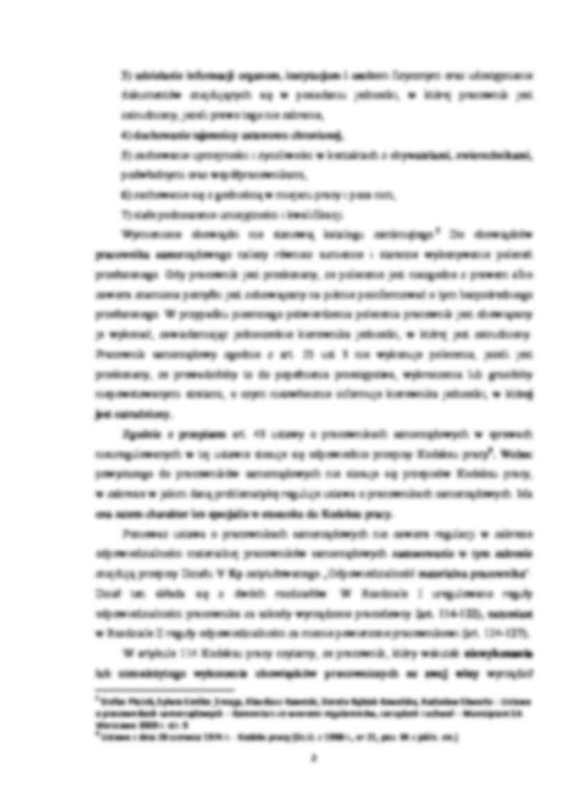 Odpowiedzialność materialna pracowników samorządowych - strona 2