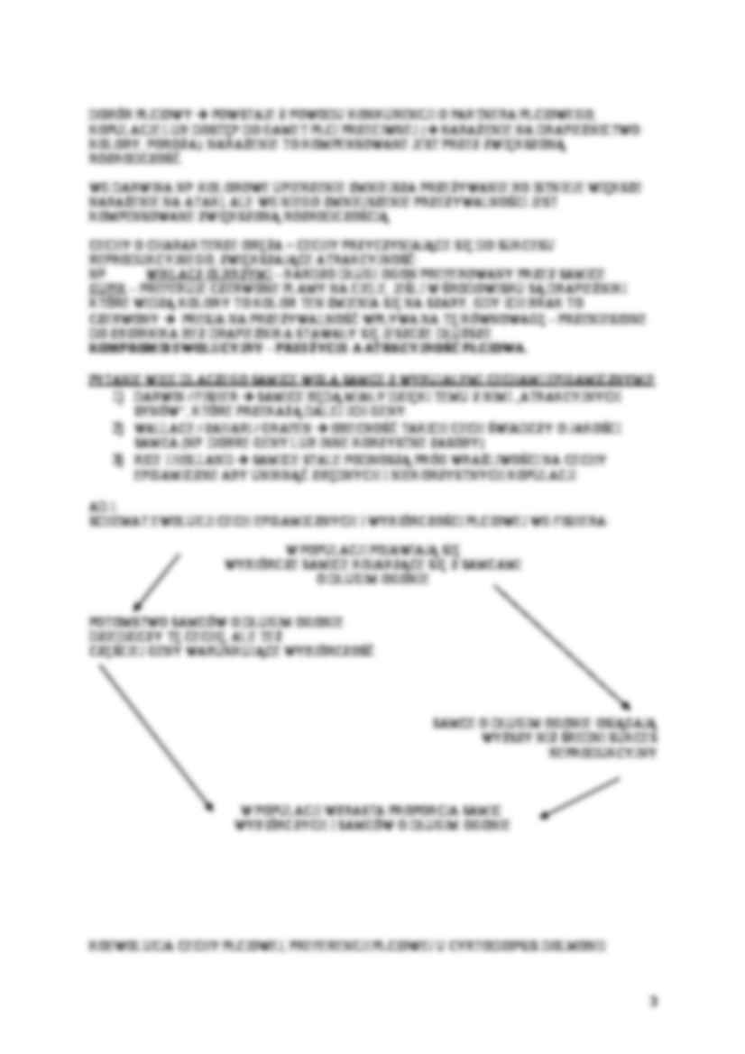 Ekologia Behawioralna - wykłady - strona 3