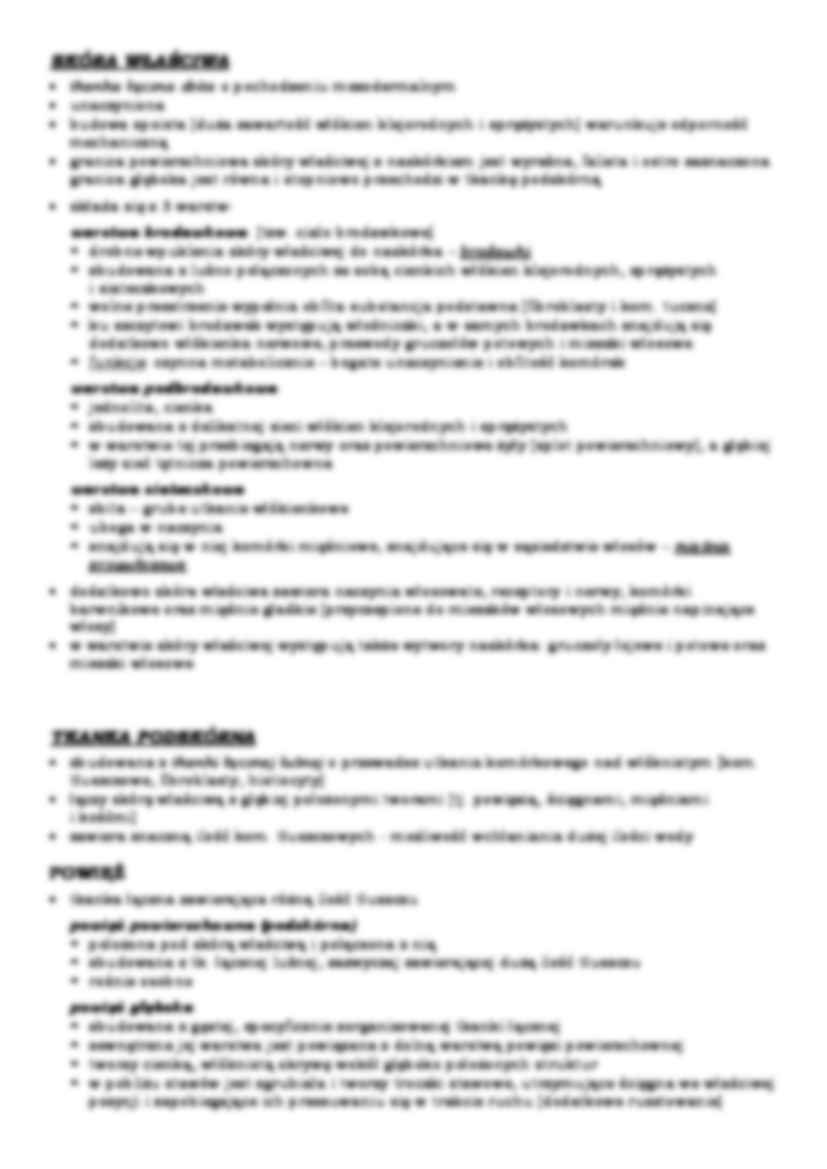 Skóra i narządy zmysłów - strona 3