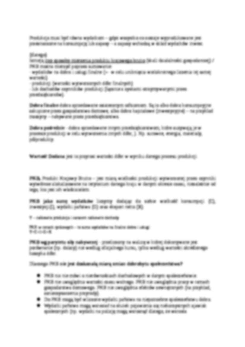 makroekonomia - Rachunkowość Narodowa - strona 2