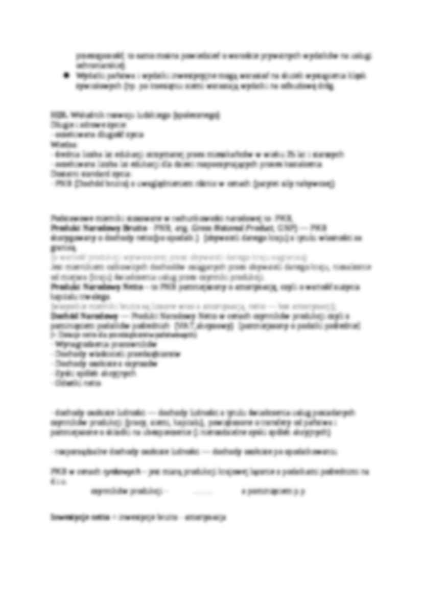 makroekonomia - Rachunkowość Narodowa - strona 3
