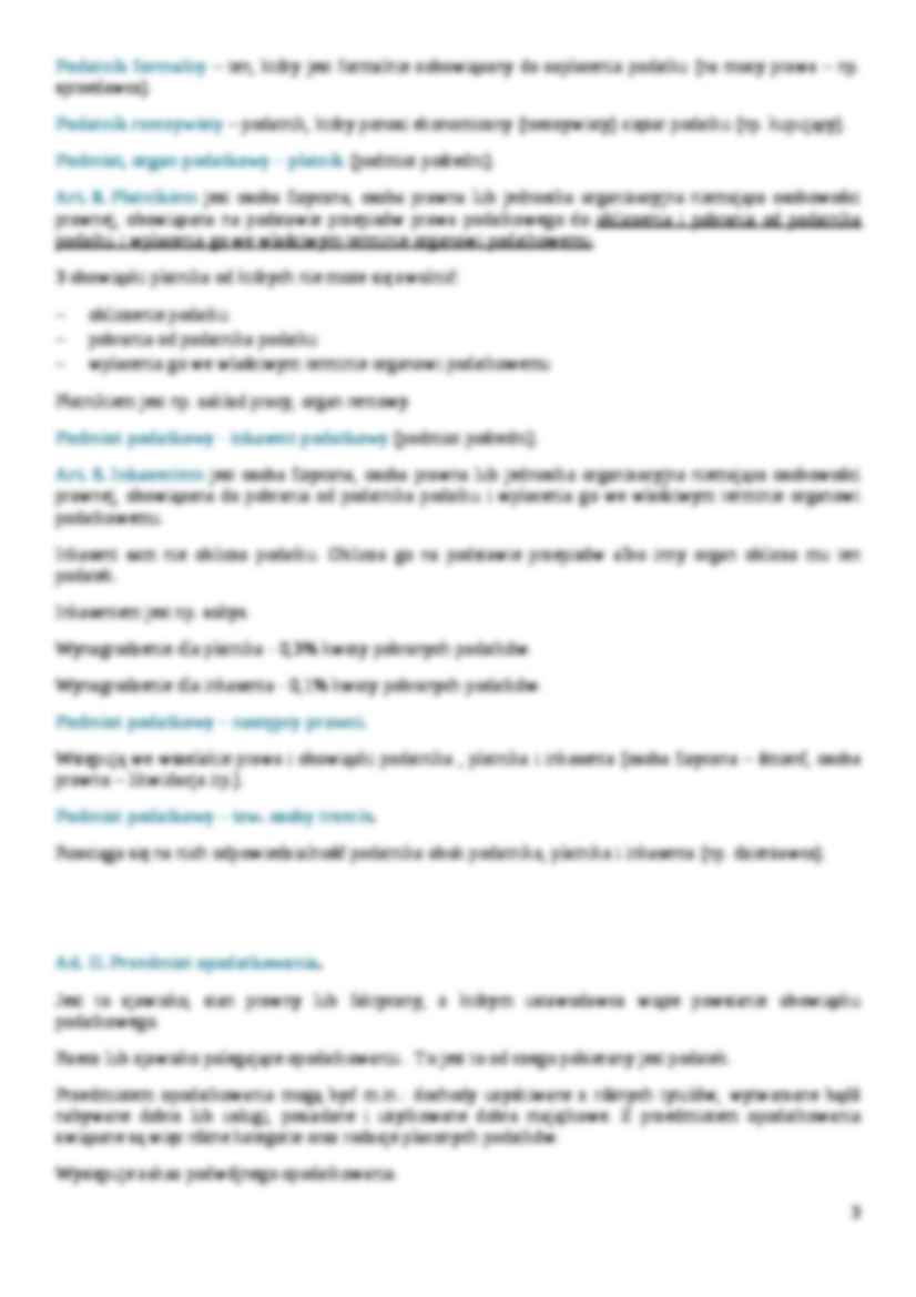 Prawo podatkowe - 4 wykłady - strona 3