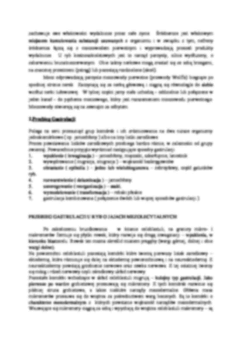 Zagadnienia na egzamin z anatomii i embriologii ryb - część II - strona 2