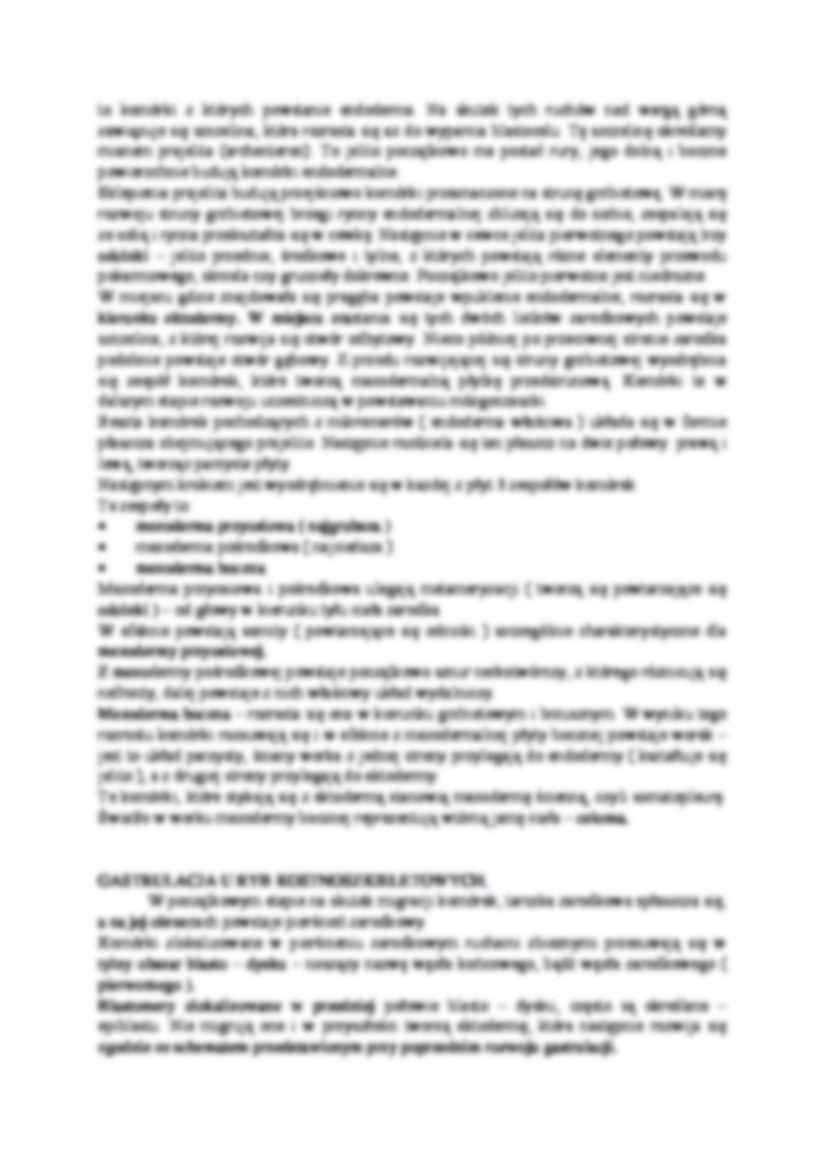 Zagadnienia na egzamin z anatomii i embriologii ryb - część II - strona 3