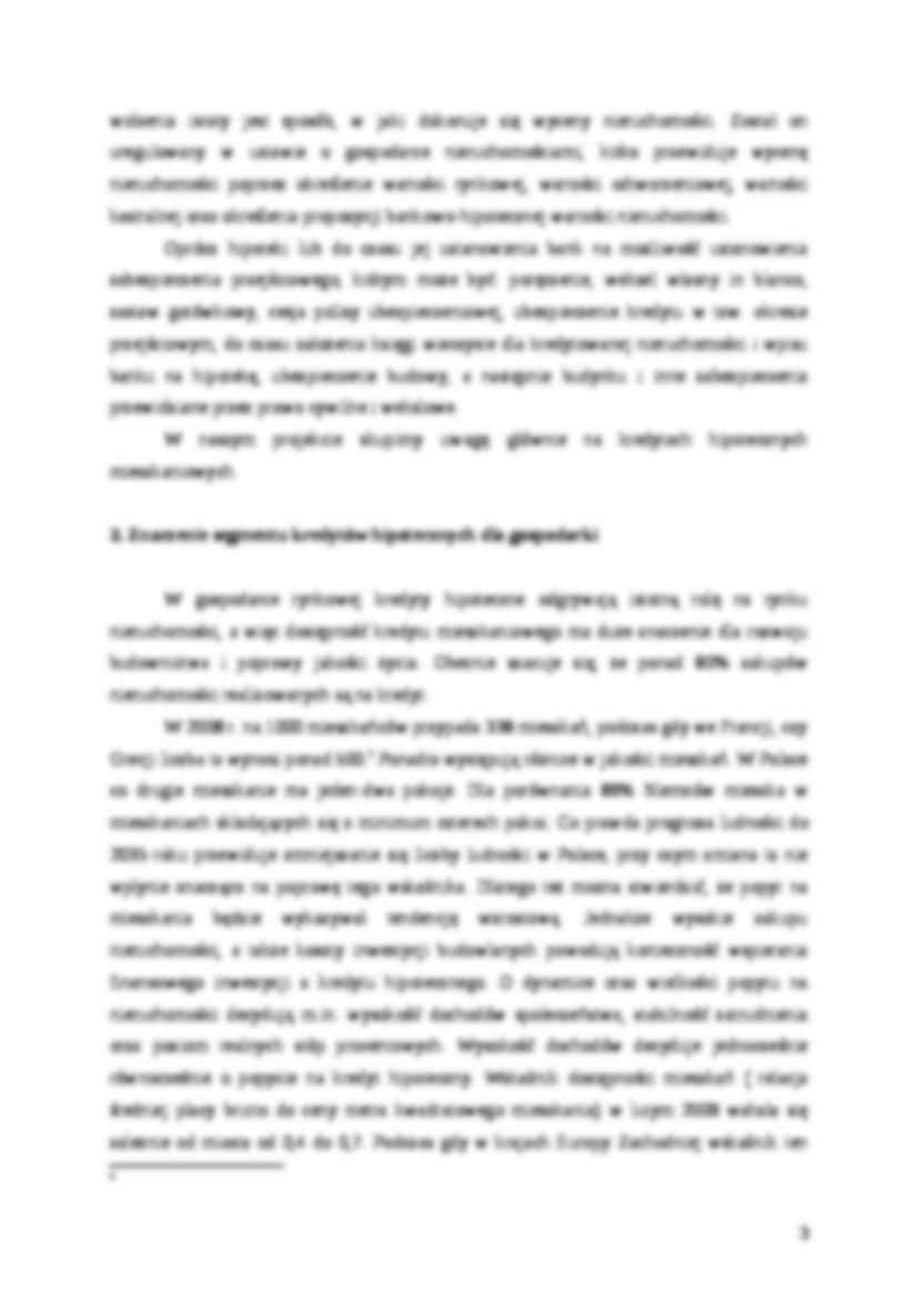 Analiza segmentu rynku kredytów mieszkaniowych - strona 3