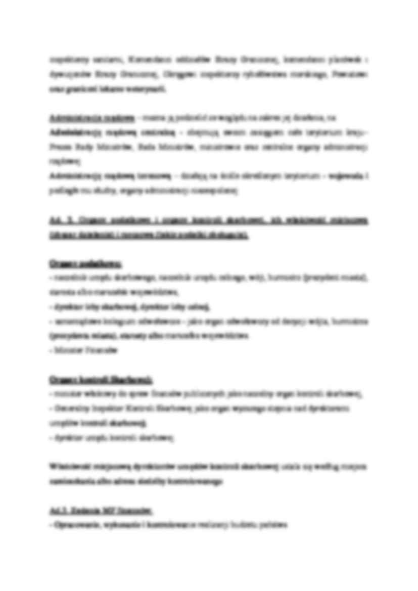 Administracja Finansowa zagadnienia - strona 2