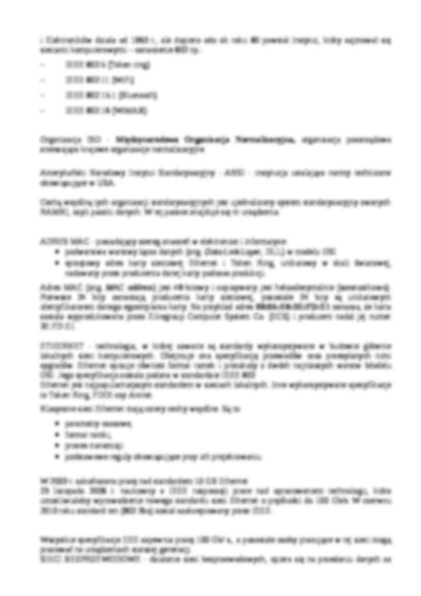 Zarządzanie zasobami sieciowymi - strona 3