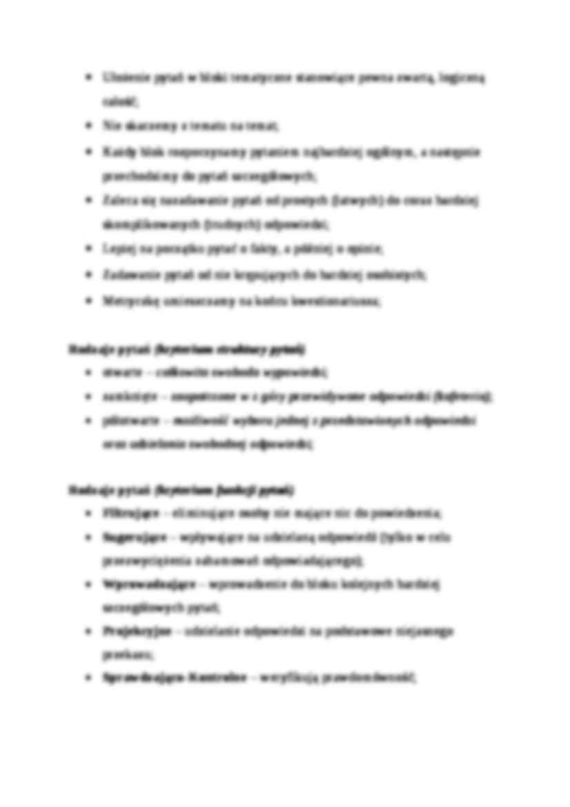 Badania sondażowe - Kwestionariusz - strona 3