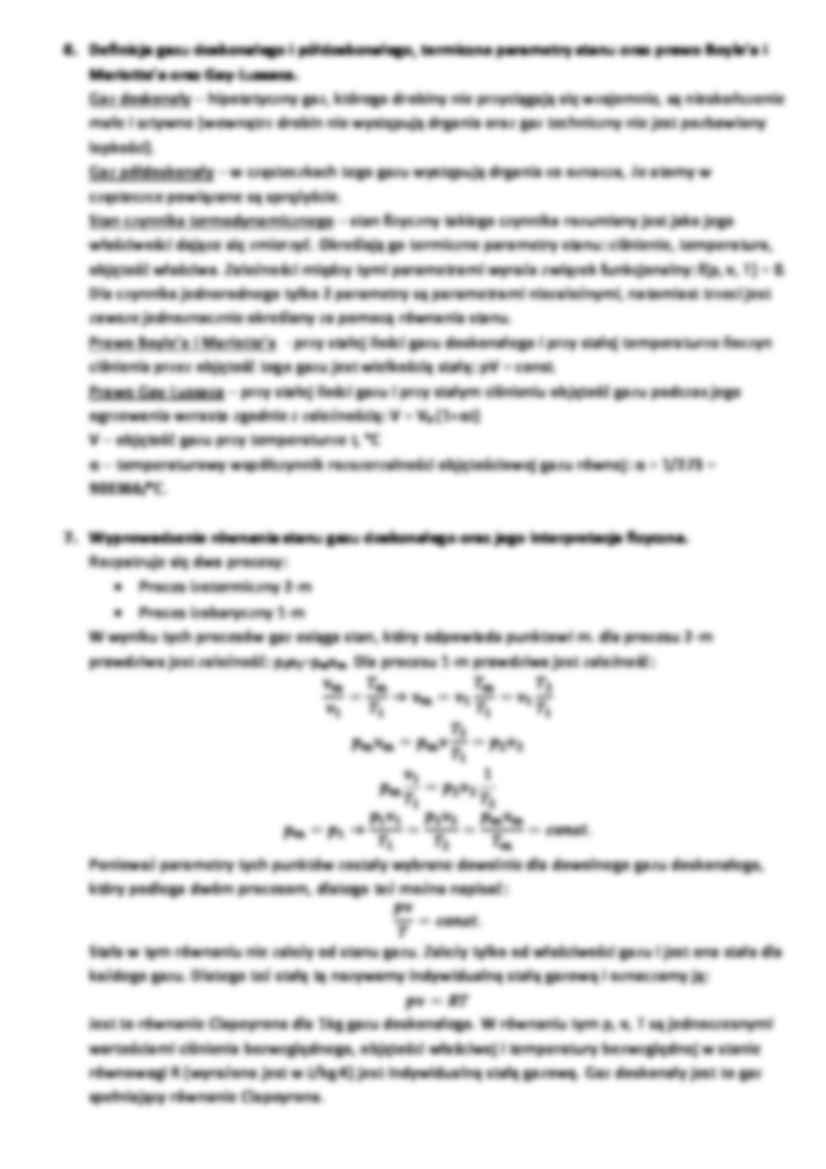 Podstawy techniki cieplnej - pytania i odpowiedzi - strona 3